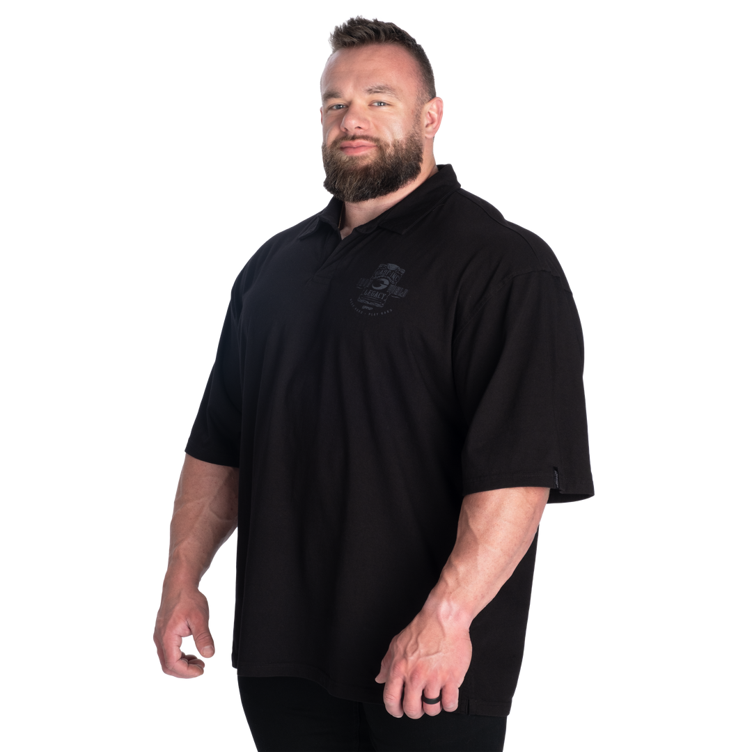 NC Polo Iron Tee, Black