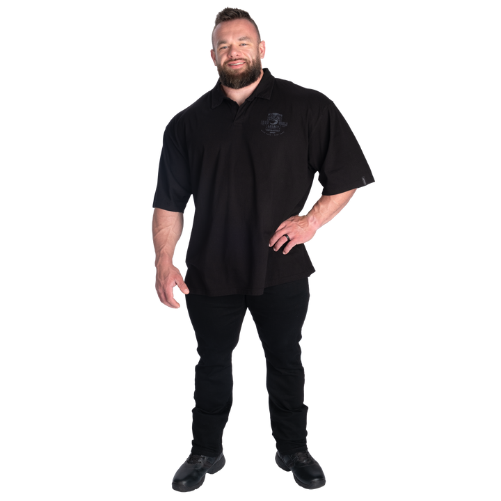 NC Polo Iron Tee, Black