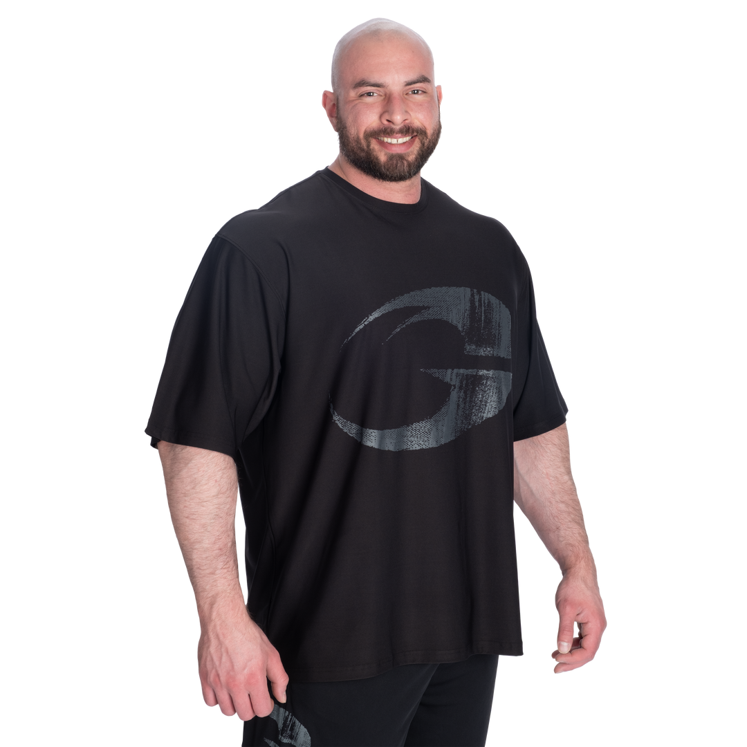 Mesh Iron Tee, Black