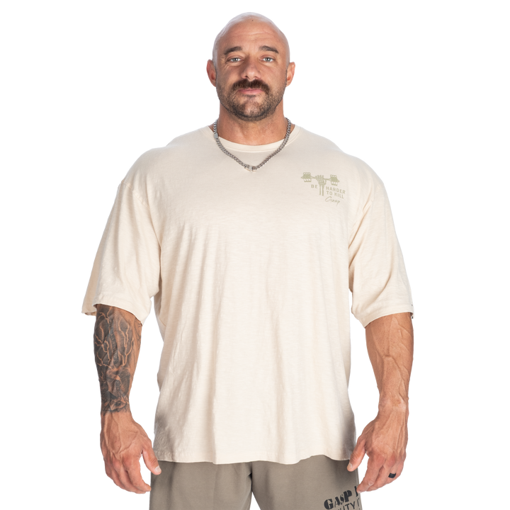 HTK Slub Iron Tee, Washed Desert
