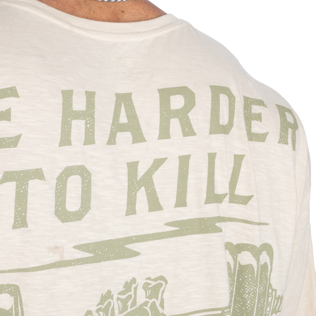 HTK Slub Iron Tee, Washed Desert