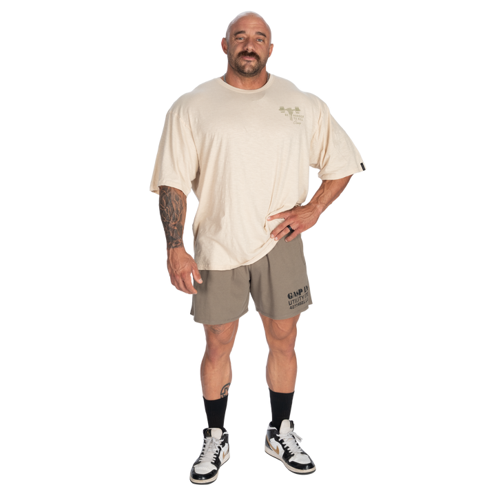 HTK Slub Iron Tee, Washed Desert