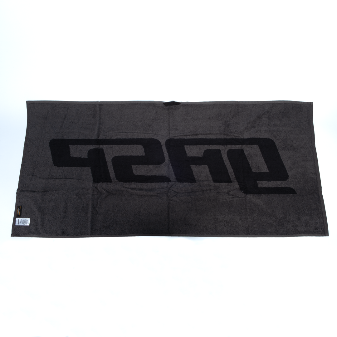 Gasp Towel, Black/Grey