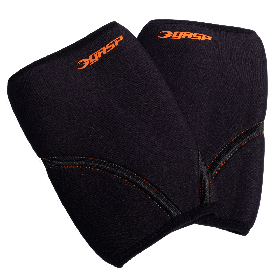 GASP Neoprene Knee Sleeve, Black - MUSL BUDDIES