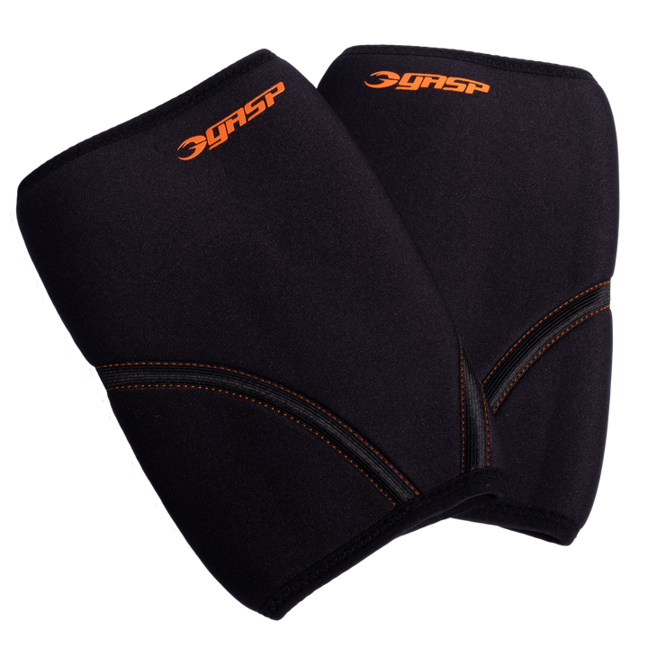 GASP Neoprene Knee Sleeve, Black - MUSL BUDDIES