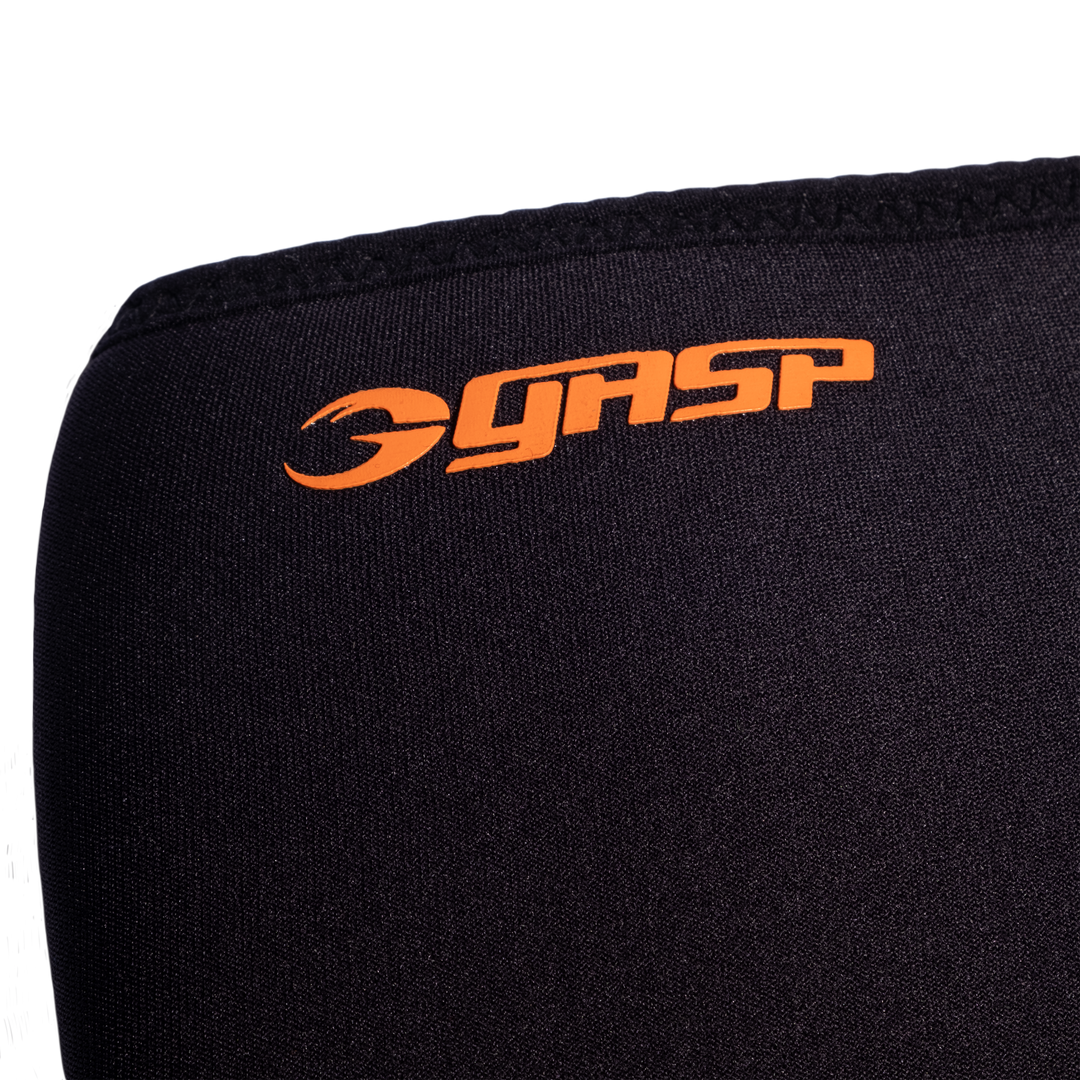 GASP Neoprene Knee Sleeve, Black - MUSL BUDDIES