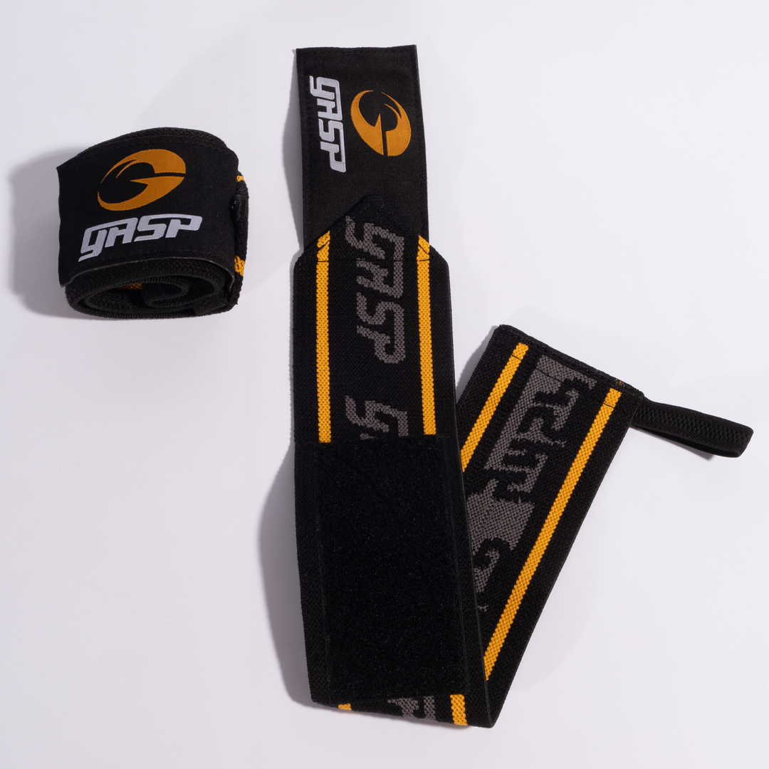 Gasp Wrist Wraps, Black - MUSL BUDDIES