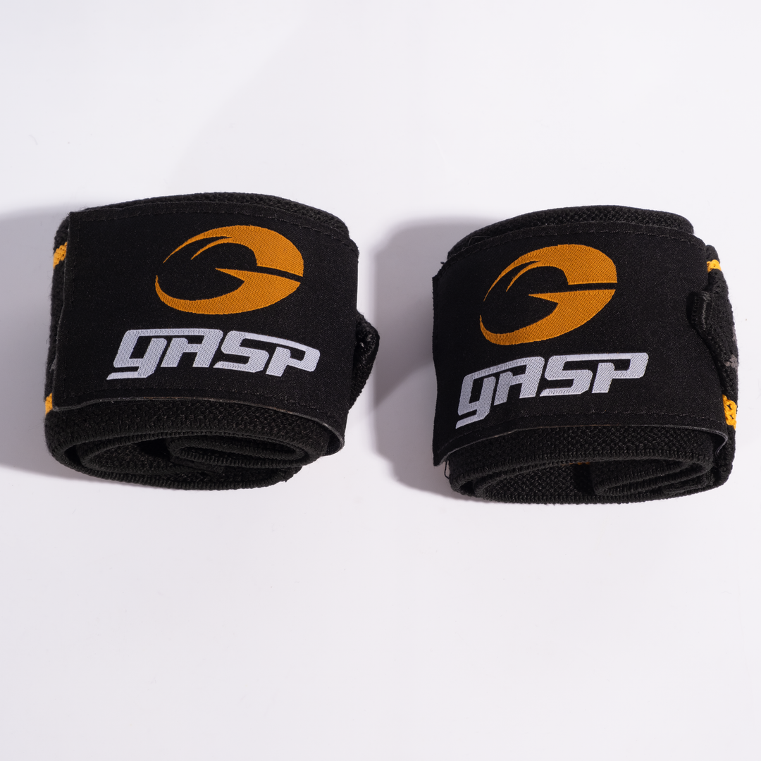 Gasp Wrist Wraps, Black - MUSL BUDDIES