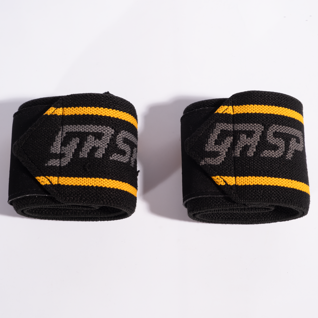 Gasp Wrist Wraps, Black - MUSL BUDDIES