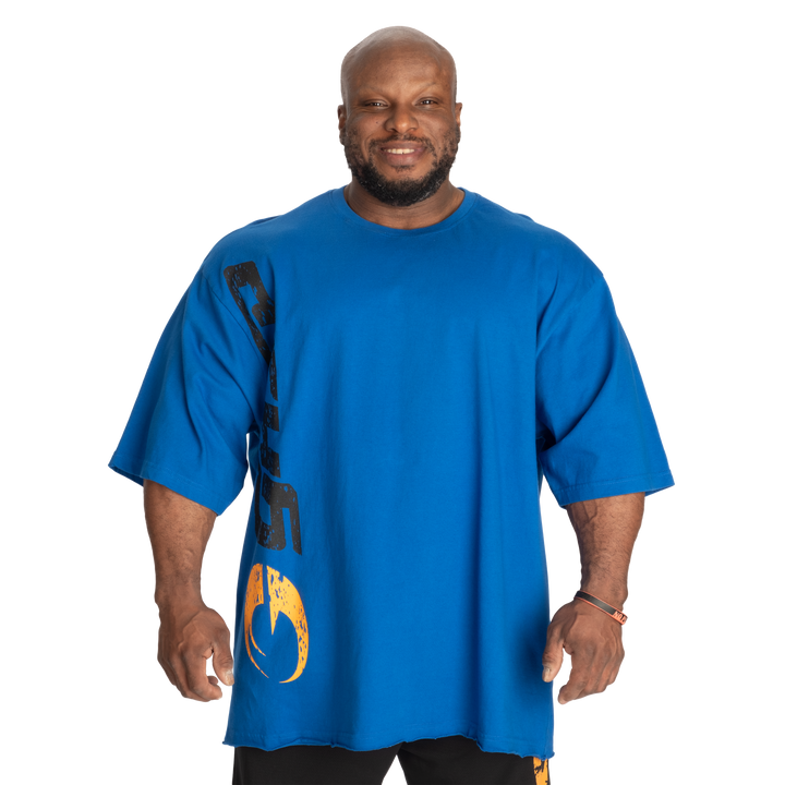 GASP Iron Tee, Cobalt Blue