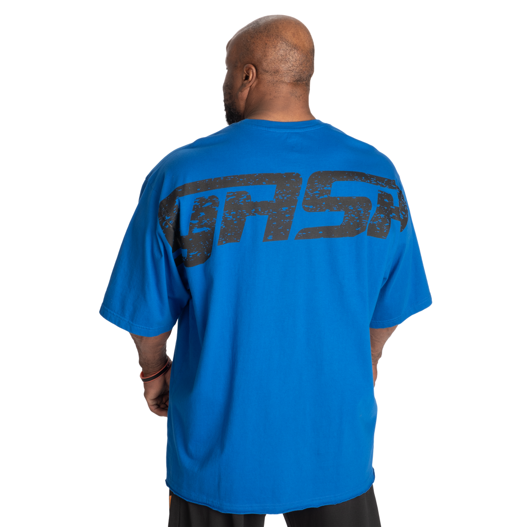 GASP Iron Tee, Cobalt Blue
