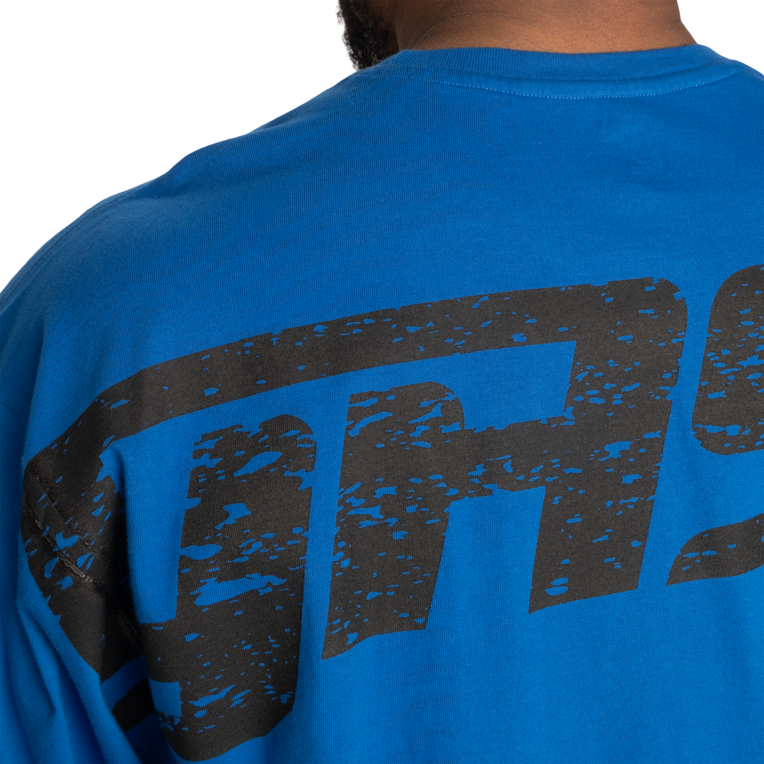 GASP Iron Tee, Cobalt Blue
