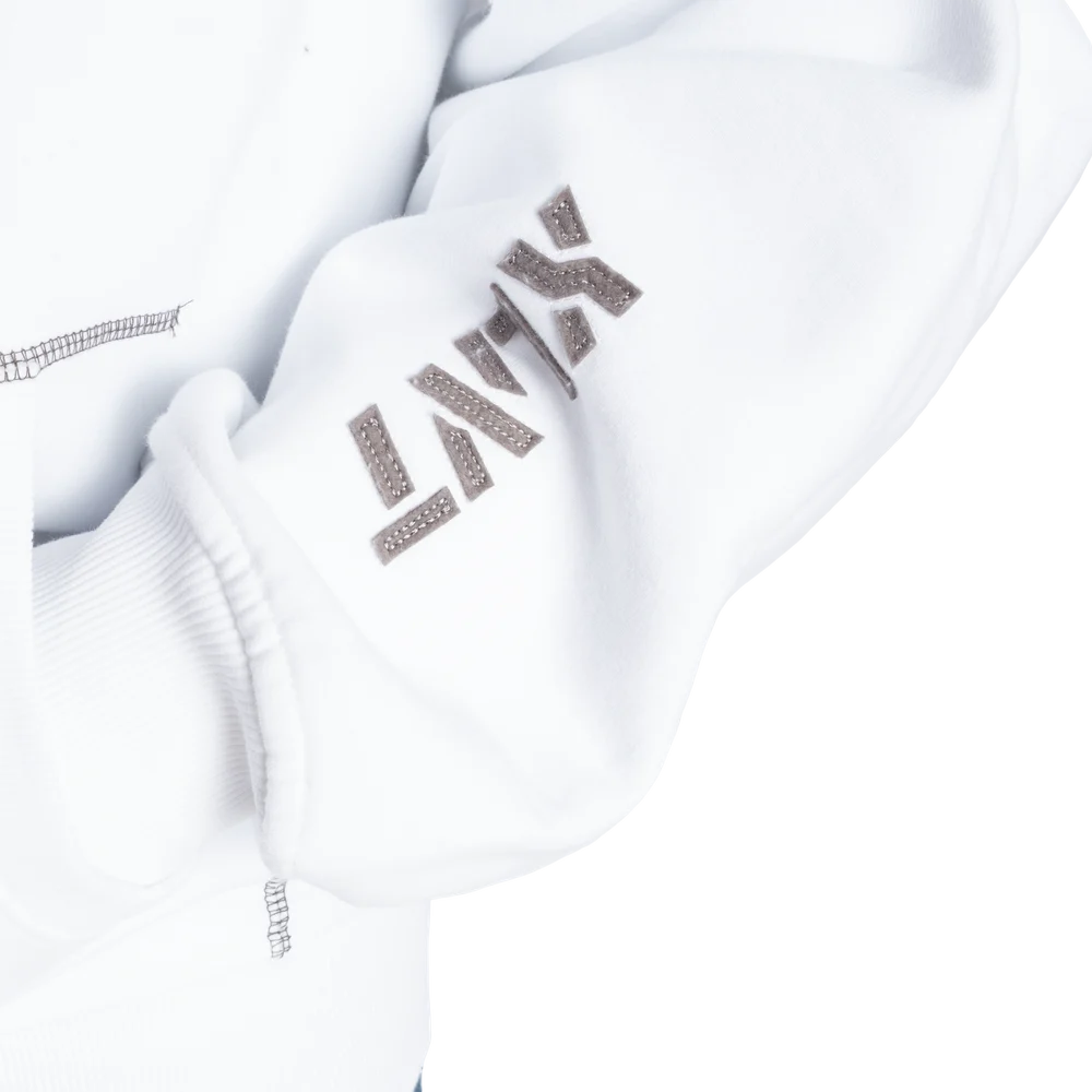 1.2 Ibs hoodie, White