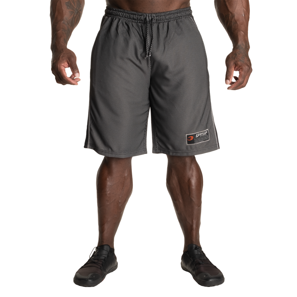 No1 mesh shorts, Black - MUSL BUDDIES