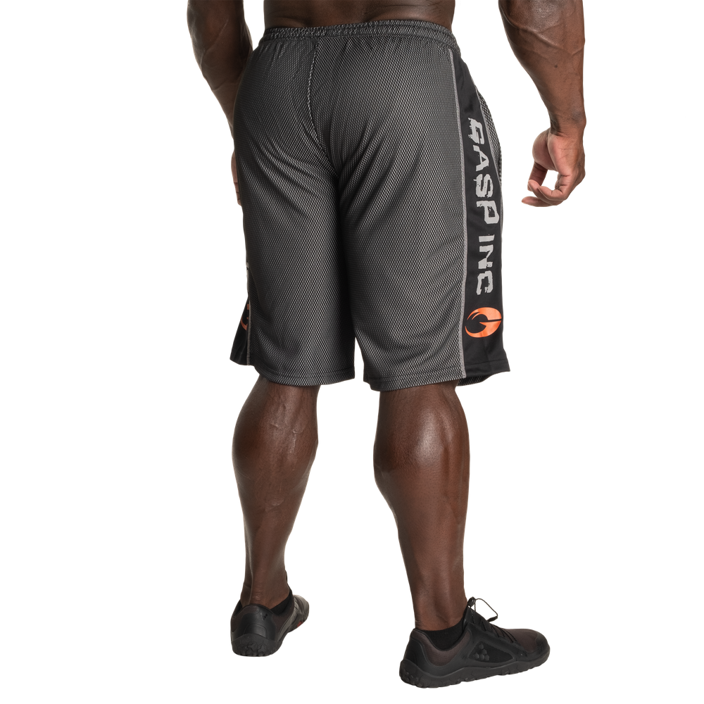 No1 mesh shorts, Black - MUSL BUDDIES