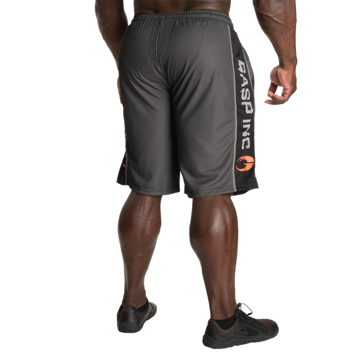 No1 mesh shorts, Black - MUSL BUDDIES