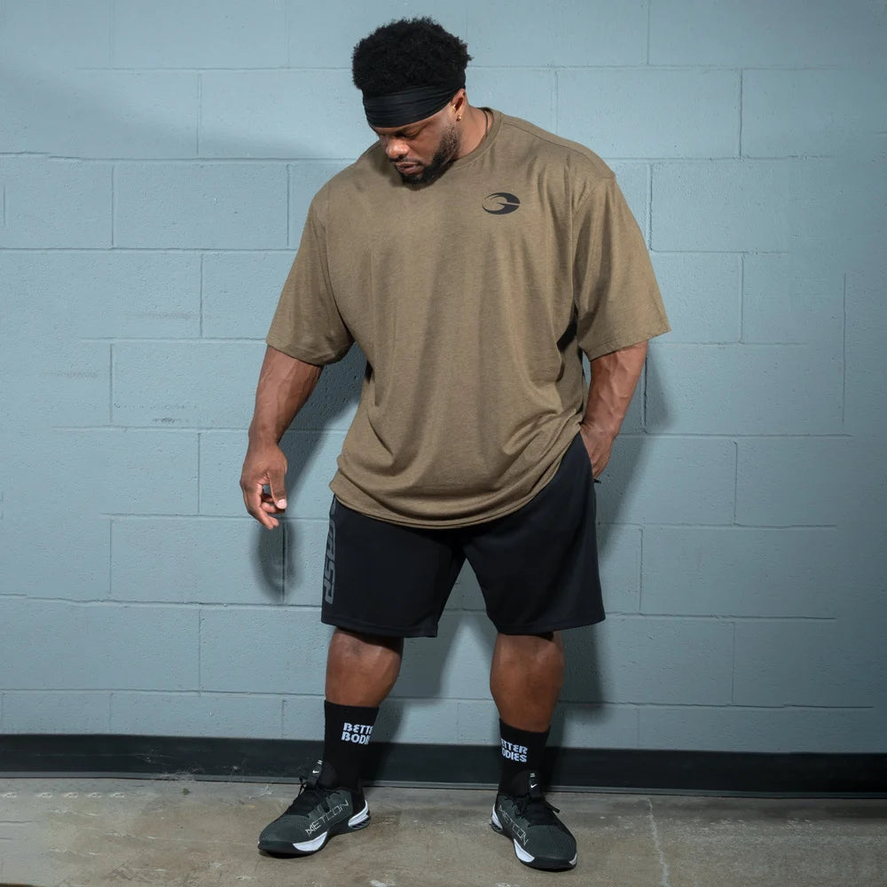 Division Iron Tee, Army Green Melange