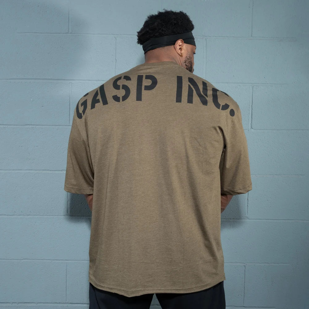 Division Iron Tee, Army Green Melange