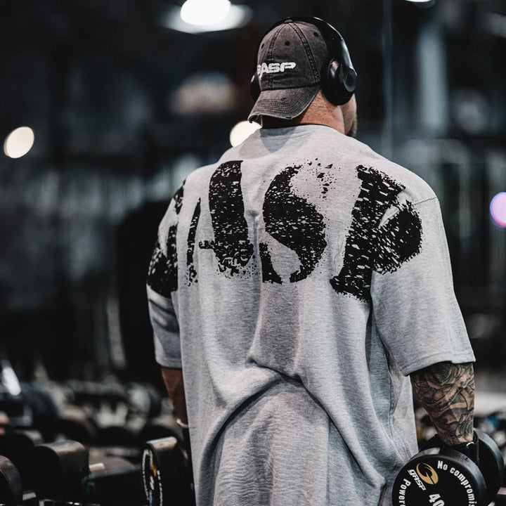 Iron Thermal Tee, Grey Melange