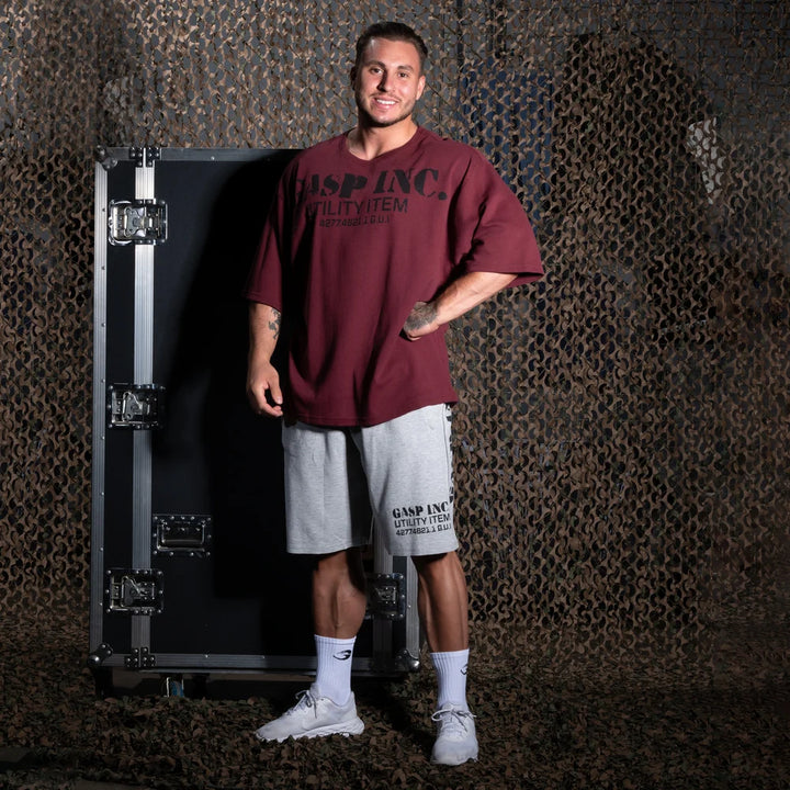 Iron Thermal Tee, Maroon