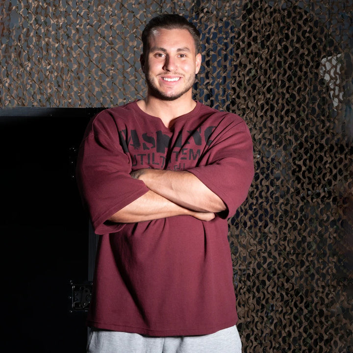 Iron Thermal Tee, Maroon