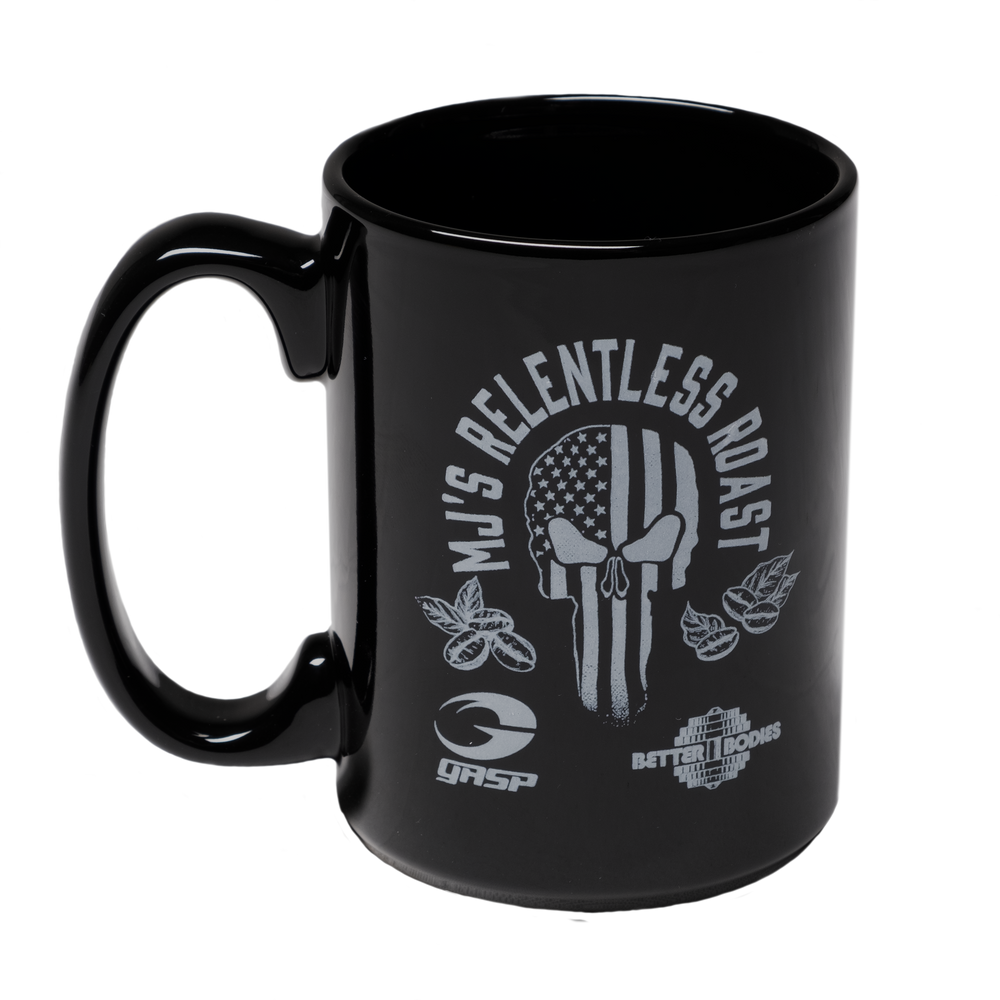 MJ's Relentless Coffee Mug, Black - MUSL BUDDIES