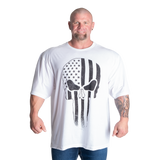 Skull Division Iron Tee, White