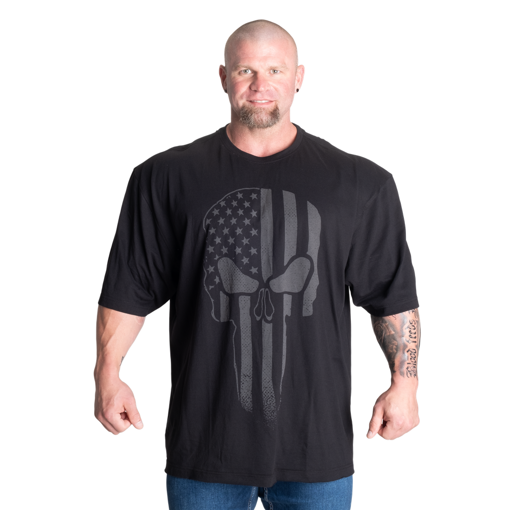 Skull Division Iron Tee, Black - MUSL BUDDIES