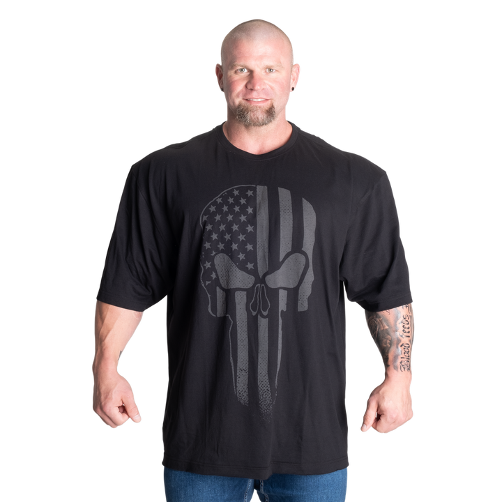 Skull Division Iron Tee, Black - MUSL BUDDIES