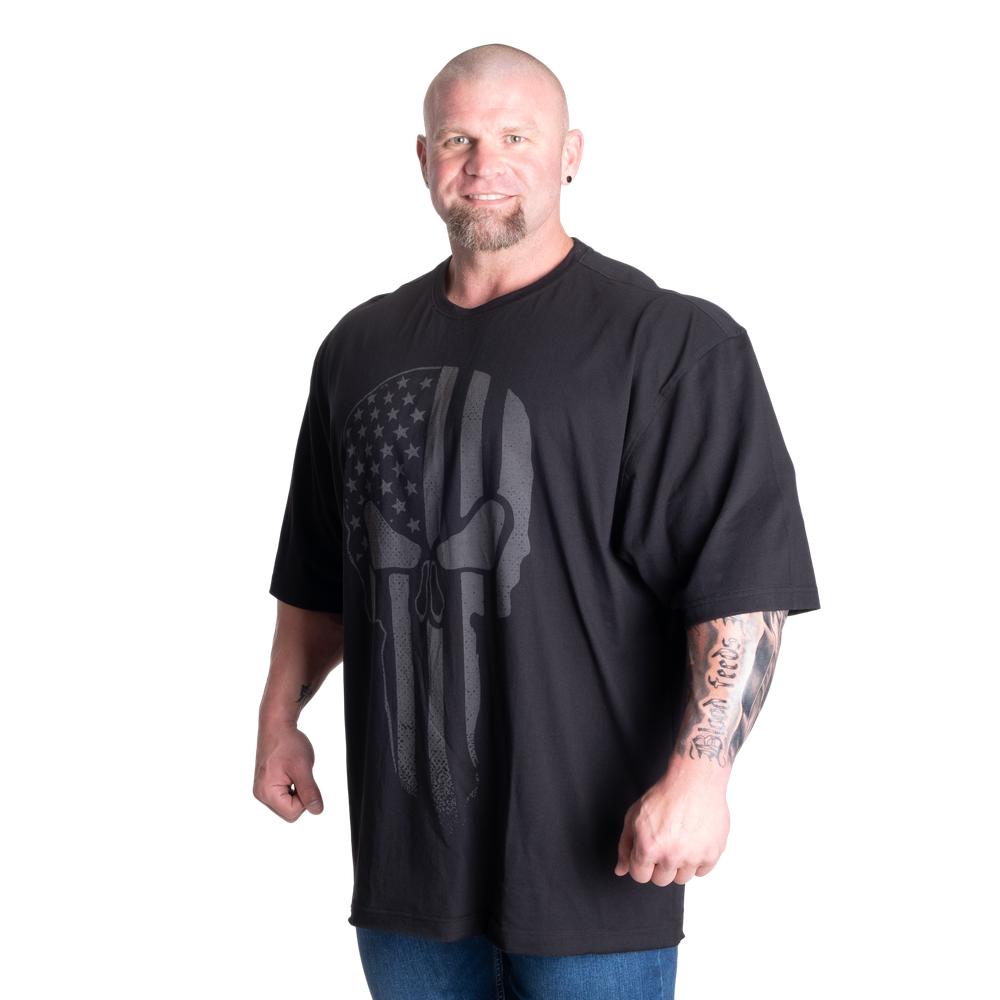 Skull Division Iron Tee, Black - MUSL BUDDIES