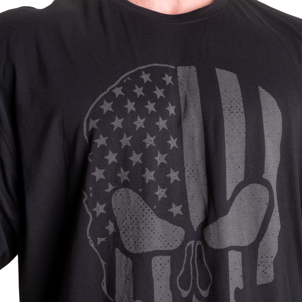 Skull Division Iron Tee, Black - MUSL BUDDIES