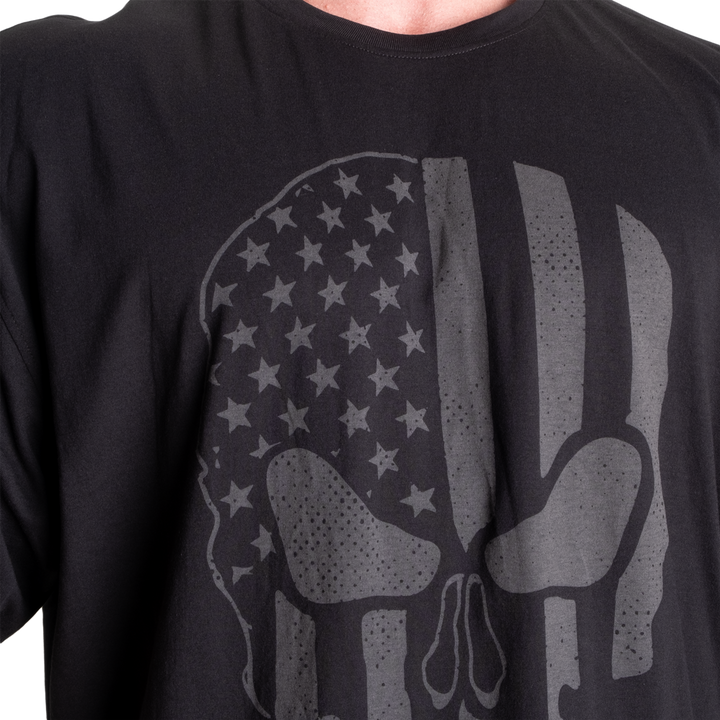 Skull Division Iron Tee, Black - MUSL BUDDIES