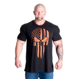 Skull Standard Tee, Black/Flame