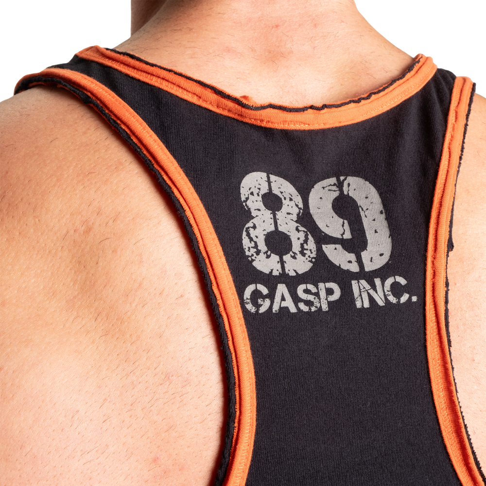 Division jersey tank, Black/Flame - MUSL BUDDIES