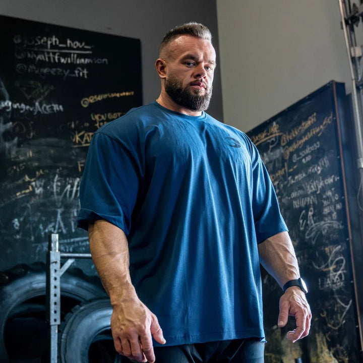 Division Iron Tee, Sky Blue