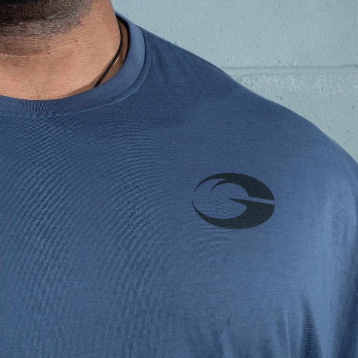 Division Iron Tee, Sky Blue