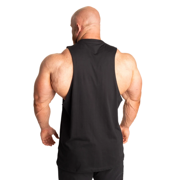 Relentless Cut Out Tank, Black/White