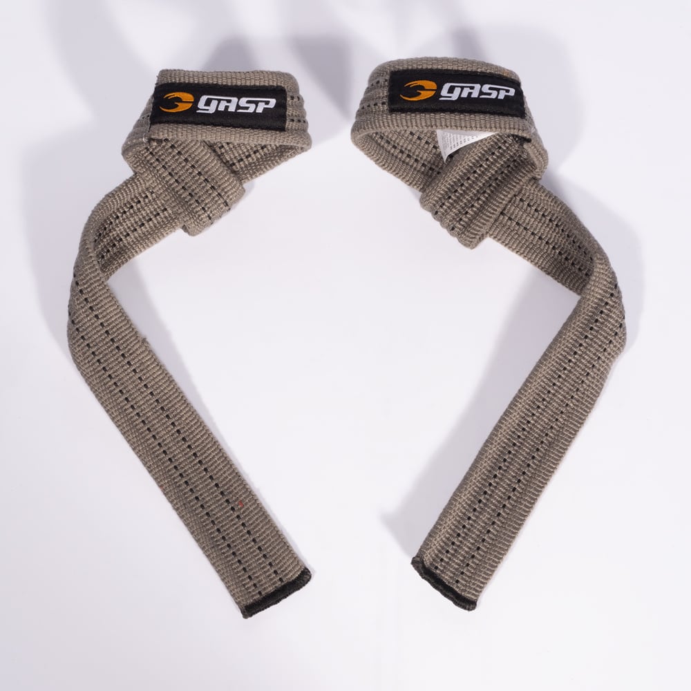 GASP Lifting straps, Grey/Black