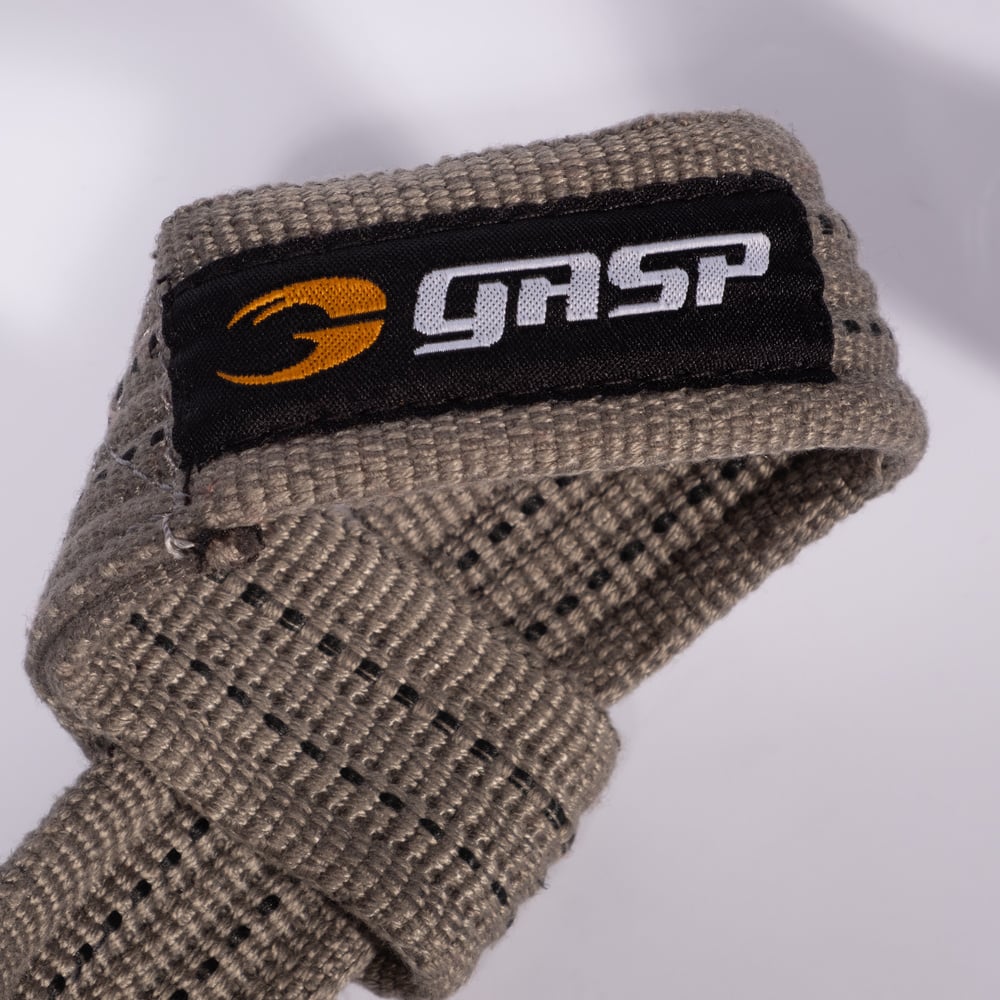 GASP Lifting straps, Grey/Black