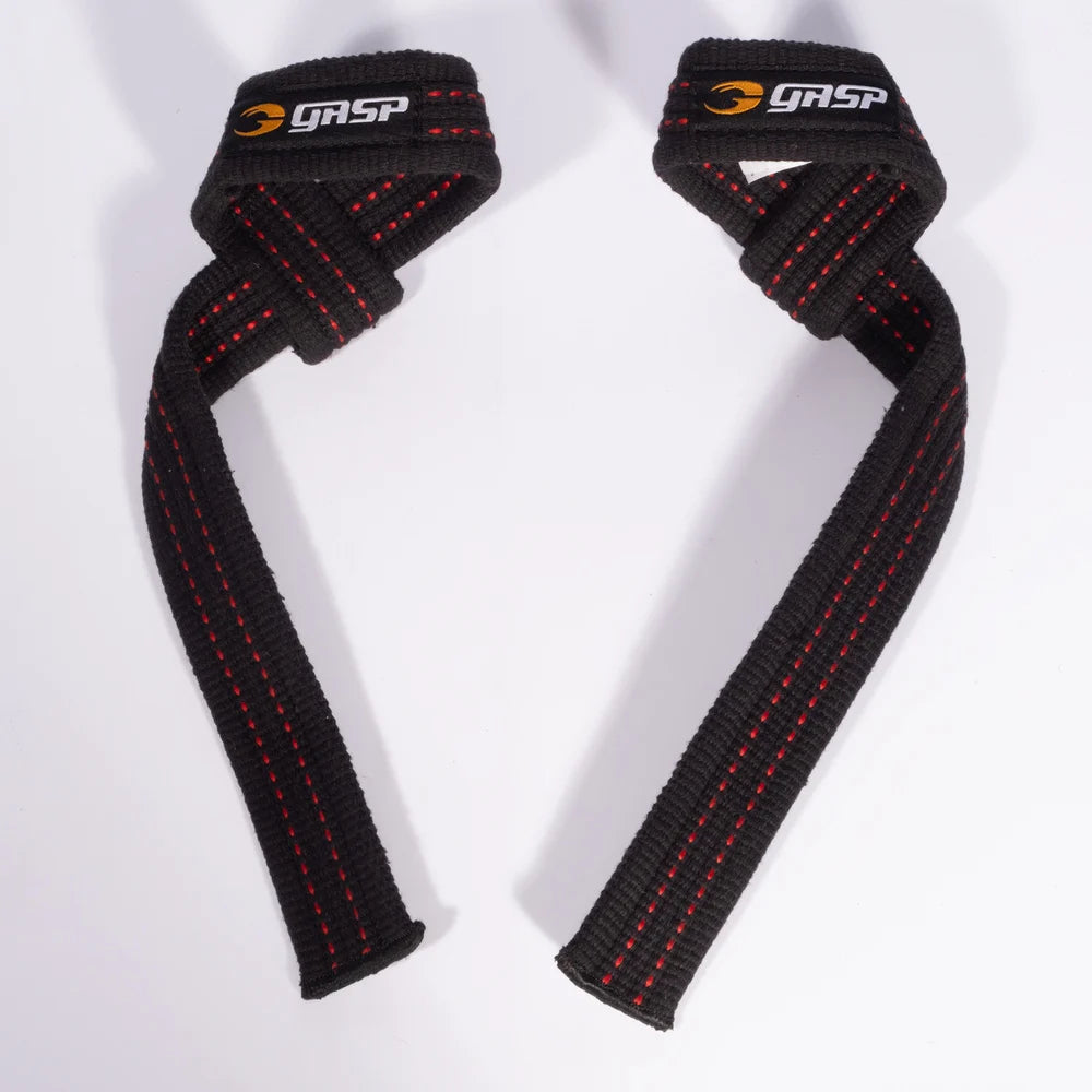 GASP Lifting straps, Black/Red