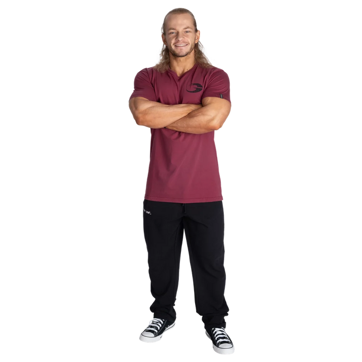 HTK Standard Tee, Washed Maroon