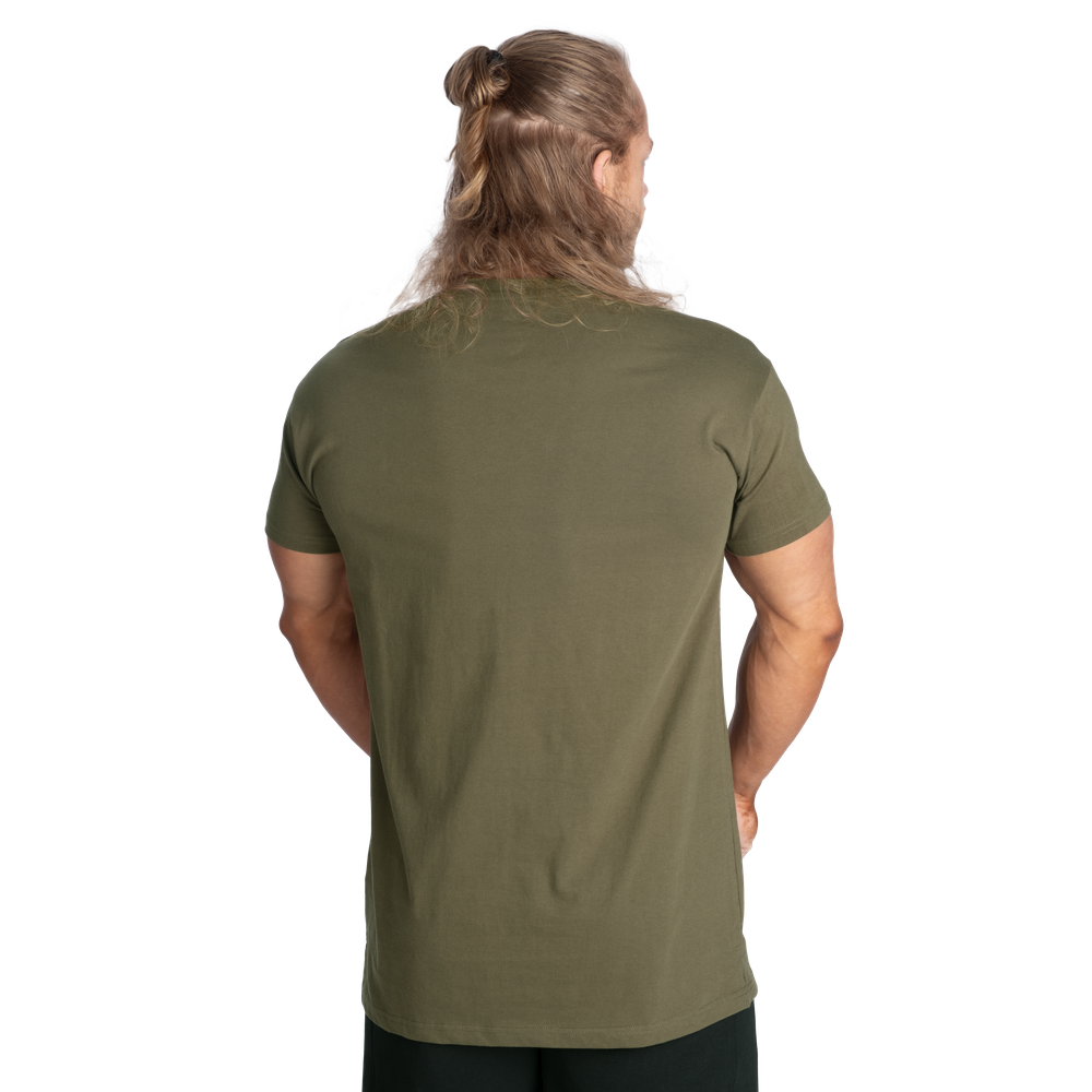 Gasp Inc Street Tee, Washed Khaki Green