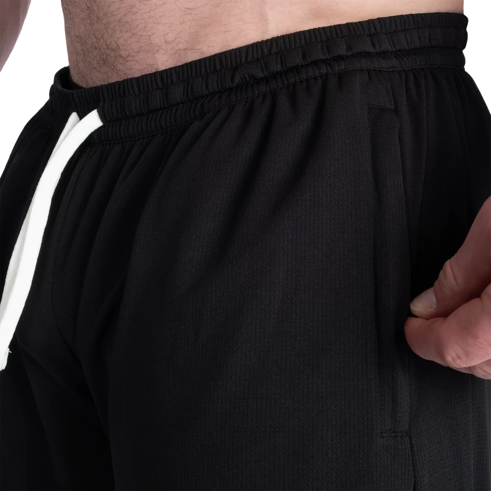 Basketball Iron Shorts 11.5”,  Black/White