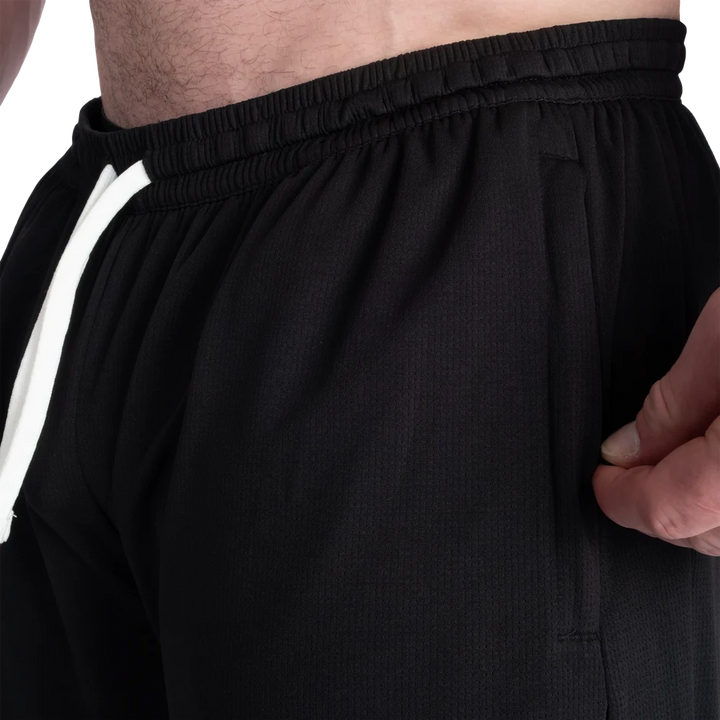 Basketball Iron Shorts 11.5”,  Black/White