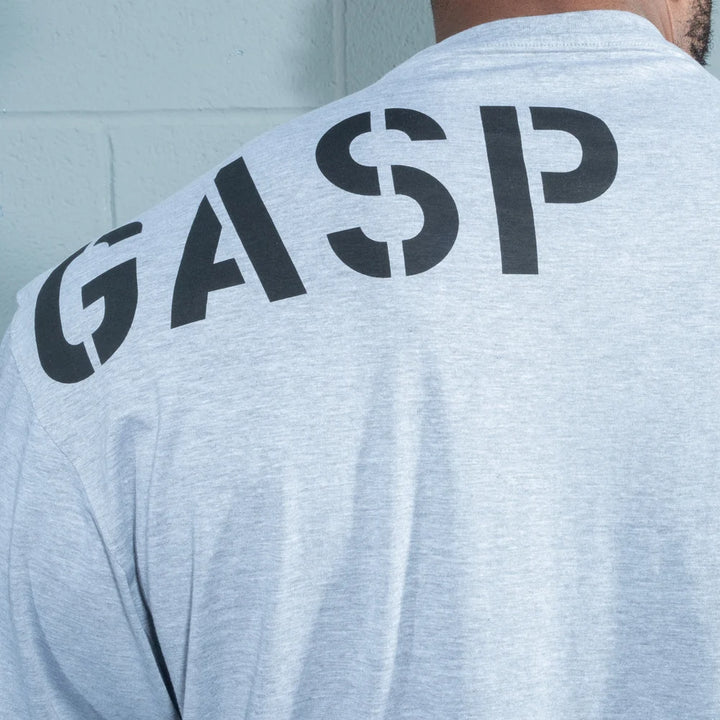 Division Iron Tee, Light Grey Melange
