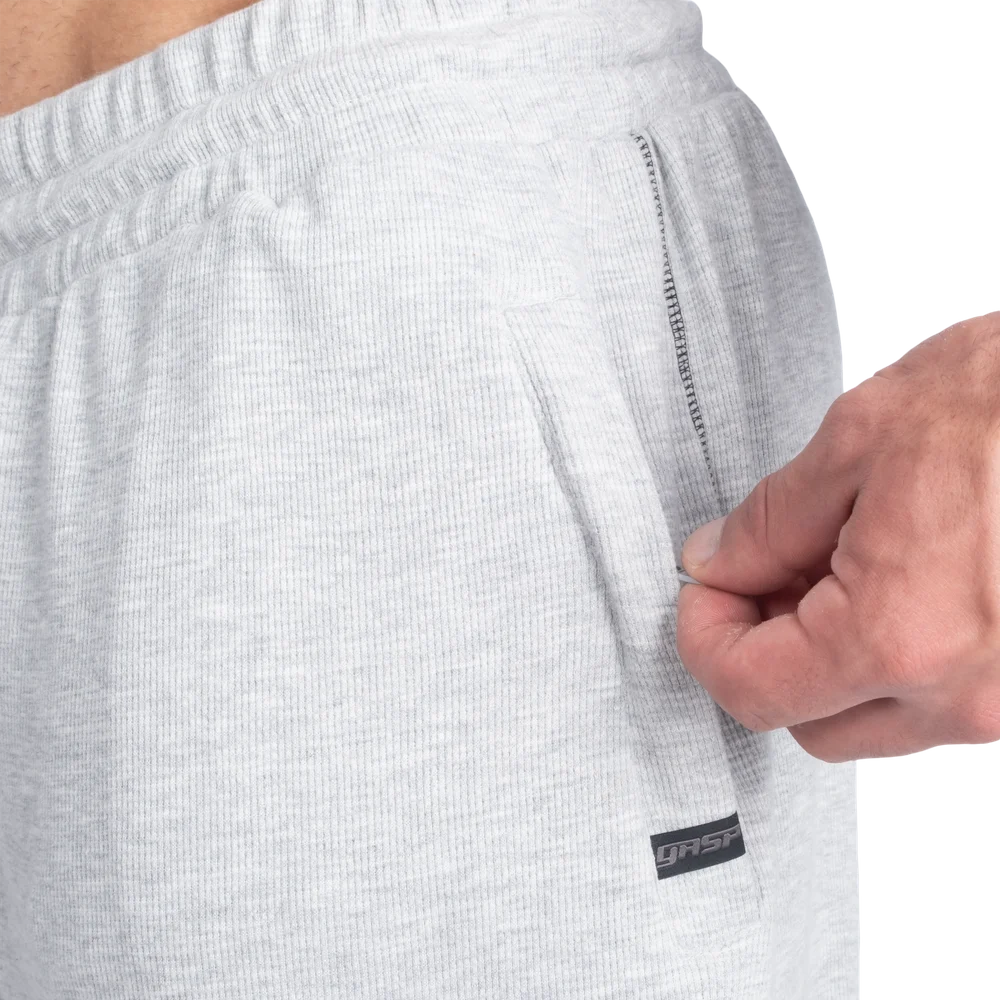 Old School Thermal Pant, Grey Melange