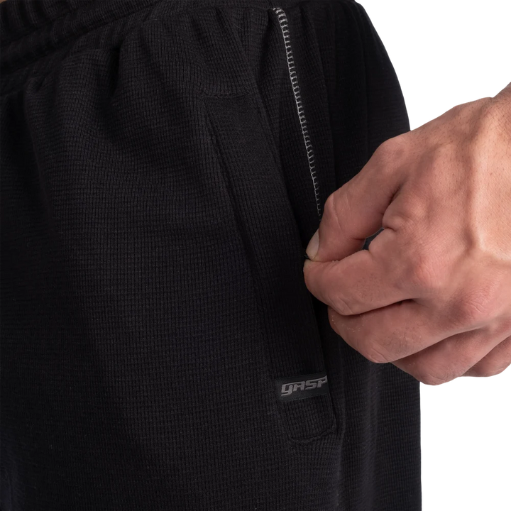 Old School Thermal Pant, Asphalt