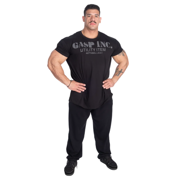 Old School Thermal Pant, Asphalt