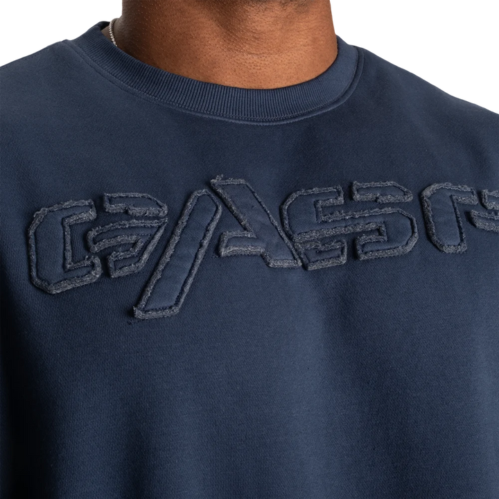 Gasp Washed Sweater, Washed Blue