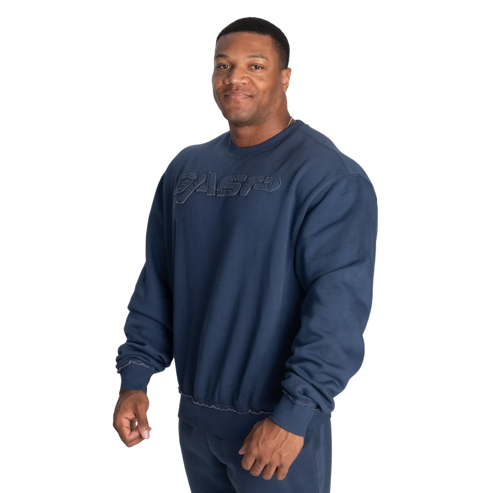 Gasp Washed Sweater, Washed Blue